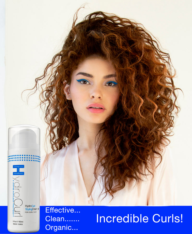 HydroCurl Styling Cream| Efficient, organic,  and clean product, Define your Curls and Control Frizz | Keeping your Hair Silky and Vibrant | Excellent for Blowouts, and wash and go.